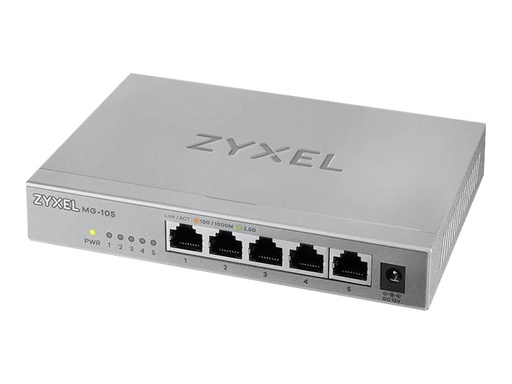 [MG-105-ZZ0101F] ZyXEL MG-105 - Switch - unmanaged - 5 x 100/1000/2.5G