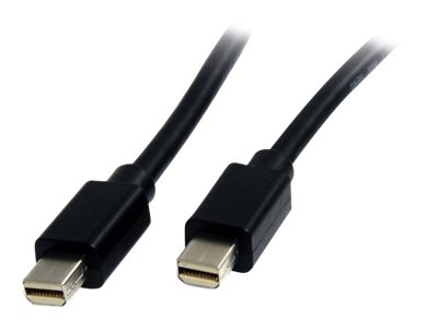 [MDISP2M] StarTech.com 2 m Mini DisplayPort Kabel - 4K x 2K Ultra HD Video - Mini DP 1.2(Stecker) auf Mini DP(Stecker) Monitor Kabel - mDP Kabel kann mit Thunderbolt 2 Ports arbeiten - M/M (MDISP2M)