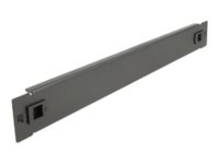 [66577] Delock Rack-Blindabdeckungsplatte - Schwarz - 1U - 48.3 cm (19")
