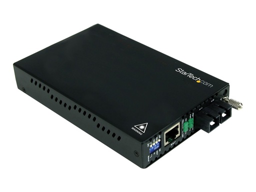 [ET90110SM302] StarTech.com 10/100 Mbit/s Ethernet Single Mode LWL / Glasfaser SC Medienkonverter 30 km