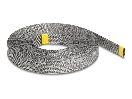 [20940] Delock Geflechtschlauch - für EMI-Abschirmung, dehnbar, 20 mm