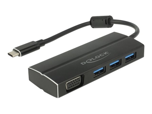 [63932] Delock Retail Pack - Dockingstation - USB-C 3.1 / Thunderbolt 3
