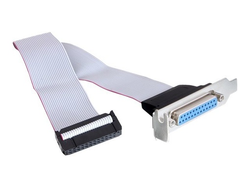 [84476] Delock Low Profile Slot Bracket > 1 x Parallel - Parallelport - DB-25 (W)