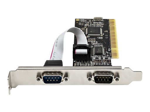 [PCI2S1P2] StarTech.com Startech RS232 PCI Karte - PCI auf 2 Serielle Port-Karte - PCI 2-Port DB9 Serielle Controller-Karte RS232 - Schnittstellenkarte - PCI Expansion - Erweiterungskarte für Desktops (PCI2S1P2)