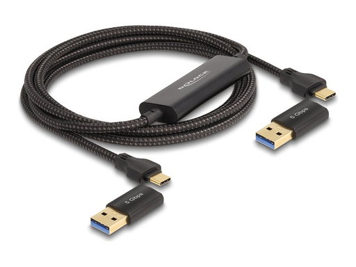 [83014] Delock USB-Kabel-Kit - 24 pin USB-C (M) zu 24 pin USB-C (M)