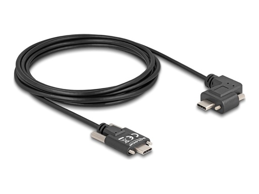 [80958] Delock USB-Kabel - 24 pin USB-C (M) zu 24 pin USB-C (M)