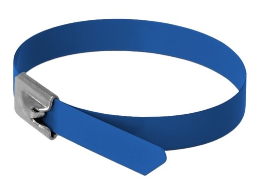 [18800] Delock Kabelbinder - 50 cm - Blau (Packung