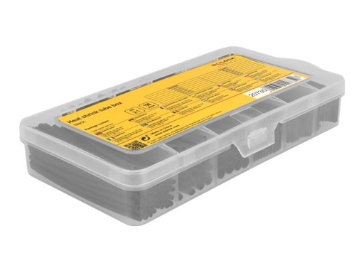 [20735] Delock Wärmeschrumpfschlauch-Kit - Schwarz