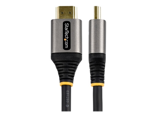 [HDMM21V5M] StarTech.com 5m HDMI 2.1 Kabel 8K - Zertifiziertes Ultra High Speed HDMI Kabel 48Gbit/s - 8K 60Hz/4K 120Hz HDR10+ eARC - UHD 8K HDMI Monitorkabel - Monitor/TV - Flexible TPE Ummantelung  (HDMM21V5M)