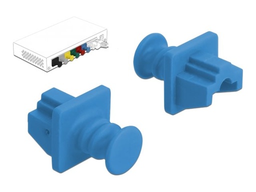 [86509] Delock Schutzumschlag - Blau (Packung mit 10)