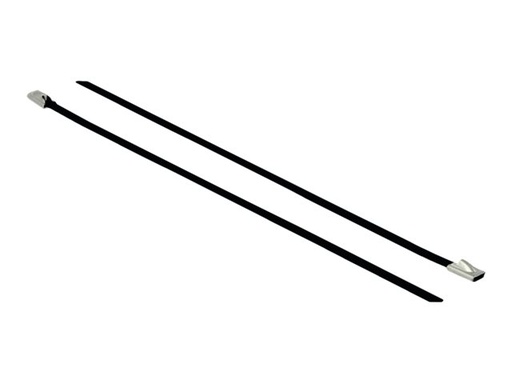 [18809] Delock Kabelbinder - 20 cm - Schwarz (Packung