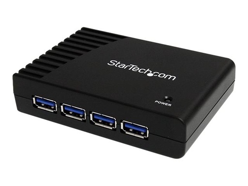 [ST4300USB3EU] StarTech.com 4 Port SuperSpeed USB 3.0 Hub - Schwarz