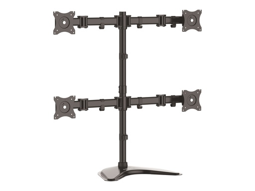 [ARMBARQUAD] StarTech.com Vierfach-Monitorhalter - Schwenkbar - Verstellbarer 4 Monitorständer - Für VESA Monitore bis zu 27 Zoll (8 Kg)