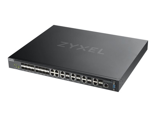 [XS3800-28-ZZ0101F] ZyXEL XS3800-28 - Switch - L2+ - managed - 4 x 10GBase-T + 16 x 10 Gigabit SFP+ + 8 x C 10 G-Bit SFP+