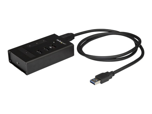 [HB30A3A1CST] StarTech.com 4 Port USB Hub - Metall - USB-A zu 3x USB-A und 1x USB-C