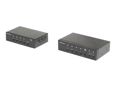 [ST121HDBTSC] StarTech.com Multi-Input HDBaseT Ethernet Extender mit eingebautem Switch und Videoskalierer