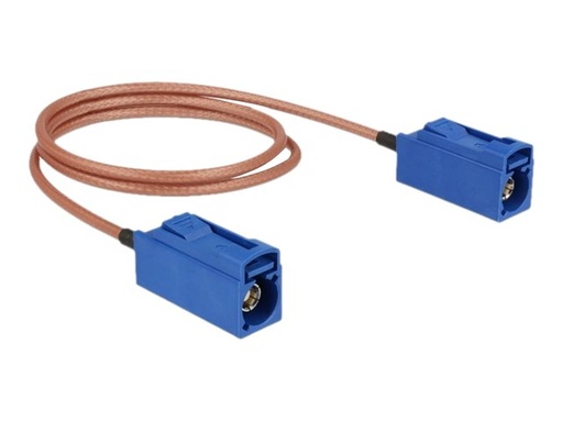 [89667] Delock Antennenkabel - FAKRA C-Anschluss weiblich zu FAKRA C-Anschluss weiblich