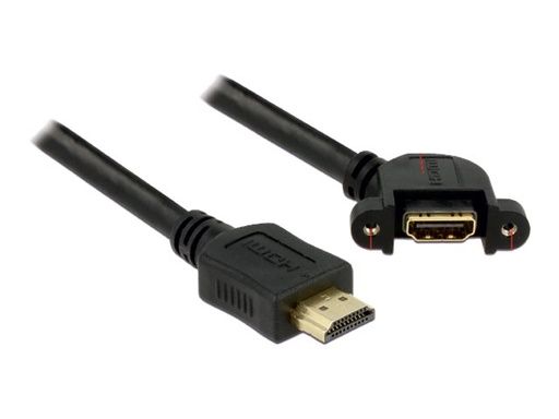 [85103] Delock HDMI-Kabel mit Ethernet - HDMI männlich