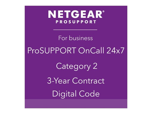 [PMB0332-10000S] Netgear ProSupport OnCall 24x7 Category 2 - Technischer