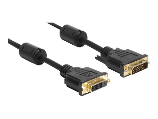 [83187] Delock DVI-Kabel - DVI-D (W) zu DVI-D (M)