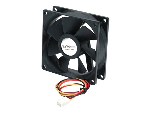 [FAN8X25TX3L] StarTech.com 80mm Gehäuselüfter - Lüfter 8cm für PC Gehäuse mit 3-pin Molex Stecker (80mmx80mmx25mm)