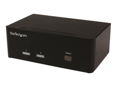 [SV231DVGAU2A] StarTech.com 2 Port KVM Switch mit Dual-VGA und 2-fach USB Hub