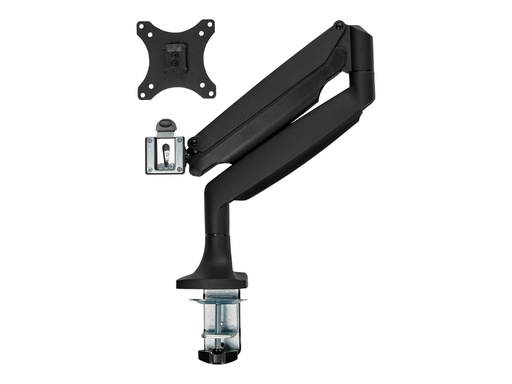 [ARMPIVOTHDB] StarTech.com Monitorarm - Tischbefestigung - frei beweglich - bis zu 9 kg Bildschirme - VESA - robustes Aluminium - schwarz - Befestigungskit - einstellbarer Arm - für LCD-Display - robustes Aluminium - Schwarz - Bildschirmgröße: 33.5-81.3 cm (13.1"-32")