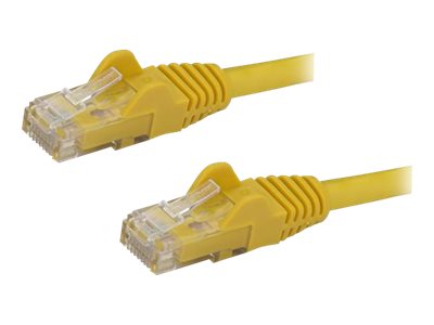 [N6PATC5MYL] StarTech.com Startech 5m CAT6 Ethernet Cable, 10 Gigabit Snagless RJ45 650MHz 100W PoE Patch Cord, CAT 6 10GbE UTP Network Cable w/Strain Relief, Yellow, Wiring is UL Certified/TIA - Category 6 - 24AWG (N6PATC5MYL)
