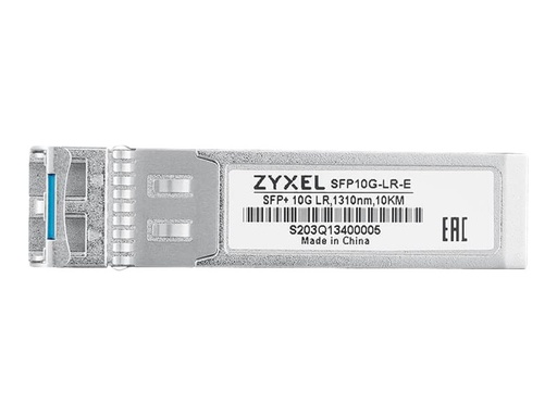 [SFP10G-LR-E-ZZBD01F] ZyXEL SFP10G-LR-E - SFP+-Transceiver-Modul - 10GbE - 10GBase-LR - LC Single-Modus - bis zu 10 km - 1310 nm (Packung mit 10)