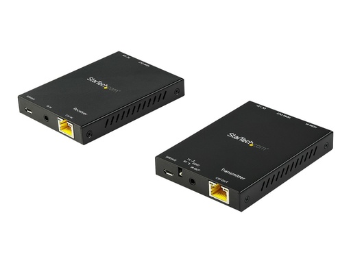 [ST121HD20V] StarTech.com HDMI über CAT6-Extender-Set - 4K 60Hz - Balun - bis 50 m - HDR - 4: 4: 4 - 7.1 Audio-Unterstützung (ST121HD20V)