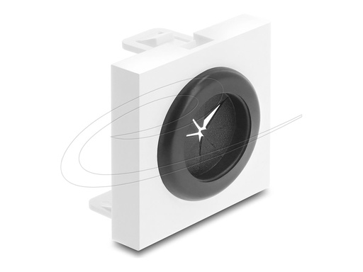 [91075] Delock Easy 45 - Einrastmodul - cable bushing, round, diameter 23 mm