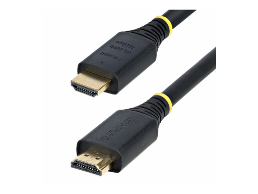 [HDMI21-CBL-8K60-4M] StarTech.com Ultra High Speed - HDMI-Kabel - HDMI männlich zu HDMI männlich - 4 m - abgeschirmt - Schwarz - passiv, 4K120Hz Unterstützung, 8K60Hz (7680 x 4320)