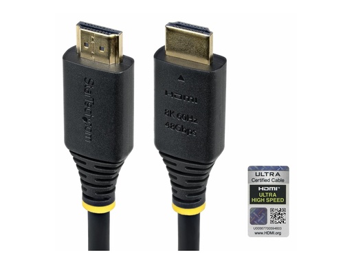 [HDMI21-CBL-8K60-2M] StarTech.com Ultra High Speed - HDMI-Kabel - HDMI männlich zu HDMI männlich - 2 m - abgeschirmt - Schwarz - passiv, 4K120Hz Unterstützung, 8K60Hz (7680 x 4320)