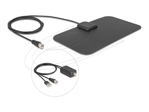 [12085] Delock Antenne - Radio, Fernseher - ungerichtet