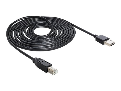 [85553] Delock Easy - USB-Kabel - USB (M) umkehrbar zu USB Typ B (M)
