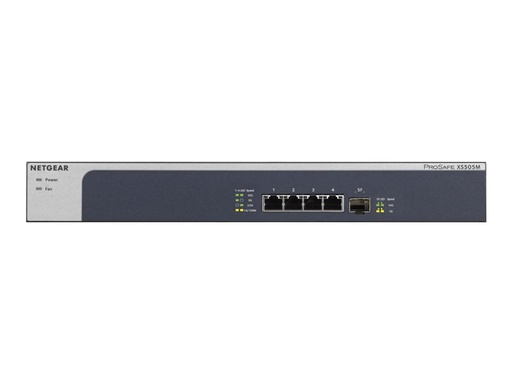 [XS505M-100EUS] Netgear XS505M - Switch - unmanaged - 4 x 10