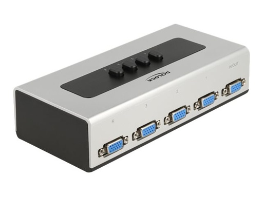 [87759] Delock Videoverteiler/-Switch - 4 x VGA - Desktop