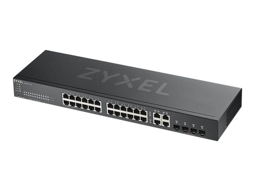 [GS1920-24V2-EU0101F] ZyXEL GS1920-24v2 - Switch - Smart - 24 x 10/100/1000 + 4 x Kombi-Gigabit-SFP