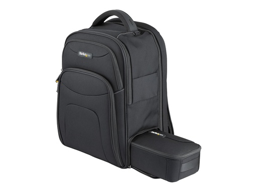 [NTBKBAG156] StarTech.com 15.6" Laptop Rucksack mit abnehmbarer Zubehörtasche - Ergonomischer IT Rucksack für IT Techniker/Profi - Robuster Notebook/Laptop Rucksack - Gepolsterter Business Rucksack (NTBKBAG156)