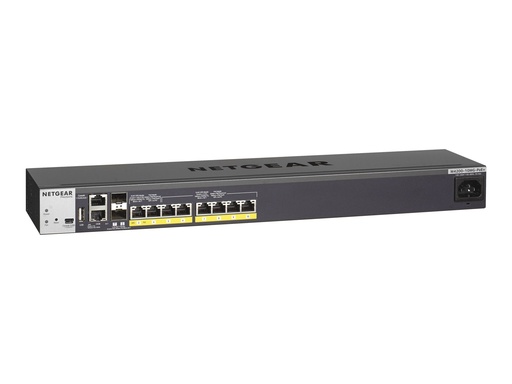 [GSM4210P-100NES] Netgear M4200 Intelligent Edge Series GSM4210P - Switch - L3 - managed - 6 x 100/1000/2.5G (PoE+)