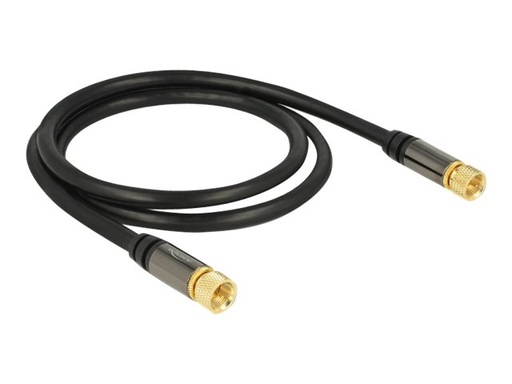 [88918] Delock Antennenkabel - F-Stecker männlich zu