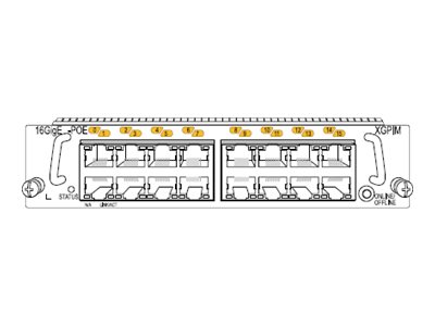 [SRX-GP-16GE-POE] Juniper Erweiterungsmodul - Gigabit