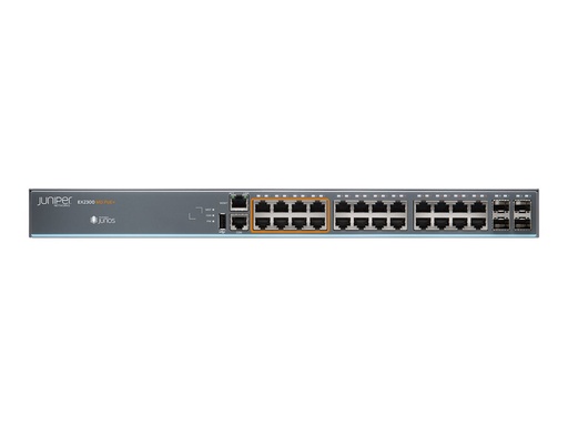 [EX2300-24MP-TAA] Juniper EX Series EX2300-24MP - Switch - L3 - managed - 16 x 10/100/1000 (PoE+)