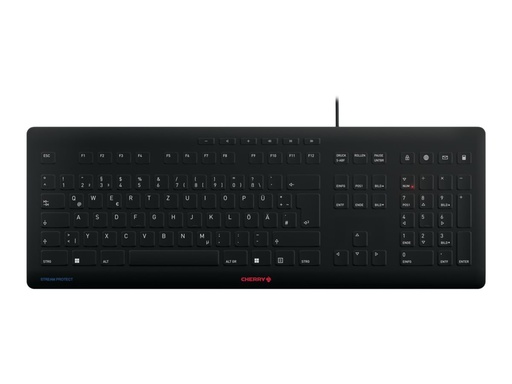 [JK-8502DE-2] Cherry STREAM - Tastatur - USB - Deutsch - Tastenschalter: