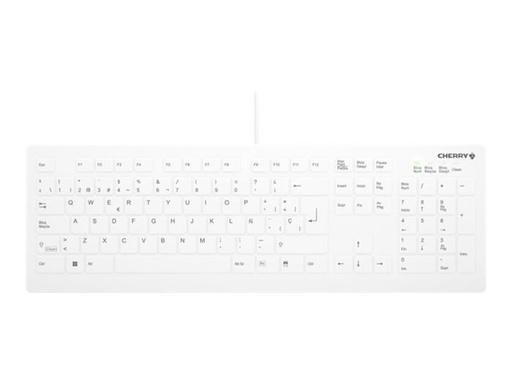 [AK-C8112-US-W/ES] Cherry Active Key AK-C8112 - Tastatur - medizinisch