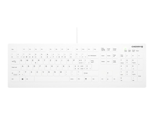 [AK-C8112-US-W/CH] Cherry Active Key AK-C8112 - Tastatur - medizinisch