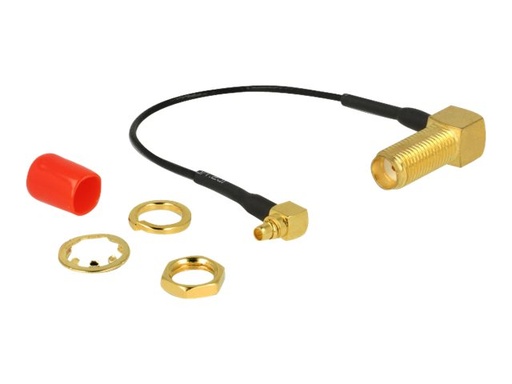 [89626] Delock Antennenkabel - SMA (M) gewinkelt zu MMCX (M)