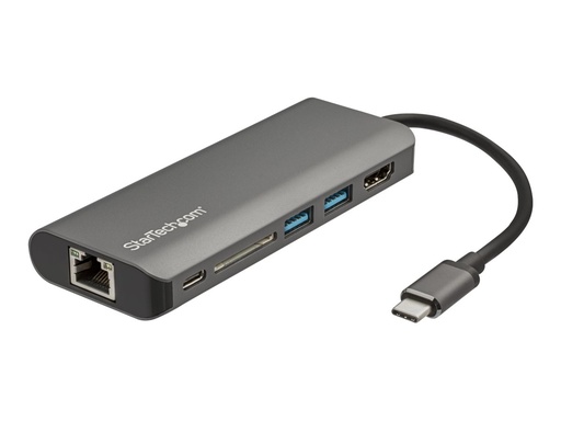 [DKT30CSDHPD3] StarTech.com USB C Multiport Adapter mit HDMI - 4K - Mac/ Windows - SD Kartenleser - USB C zu USB 3.0 Hub - 2x USB-A 1x USB-C - 60W PD 3.0 - Aktualisierte Version des DKT30CSDHPD (DKT30CSDHPD3)