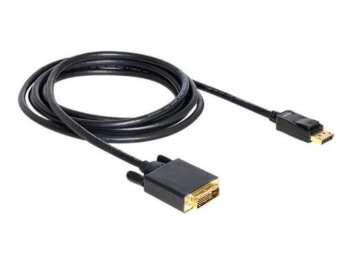 [82592] Delock DVI-Kabel - DisplayPort (M) zu DVI-D (M)