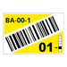 [LTZ16055FCB] Brother Roll of pre-cut labels for racks and pal